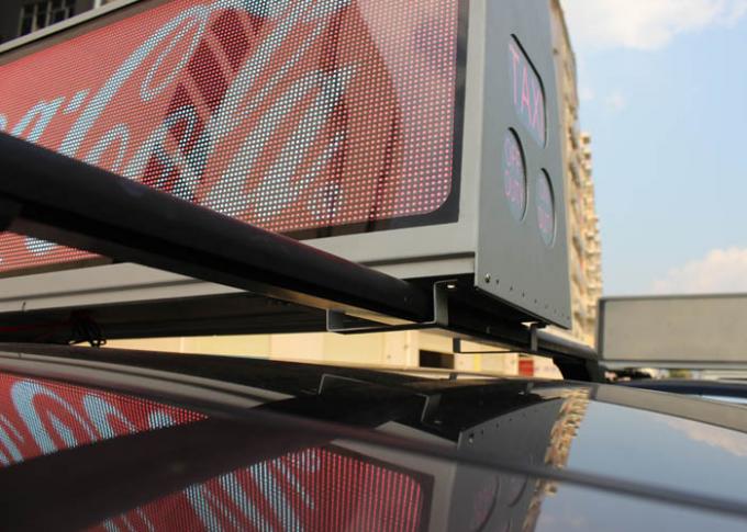 Dessus polychrome extérieur de taxi de SMD P5 annonçant l'écran d'affichage à LED