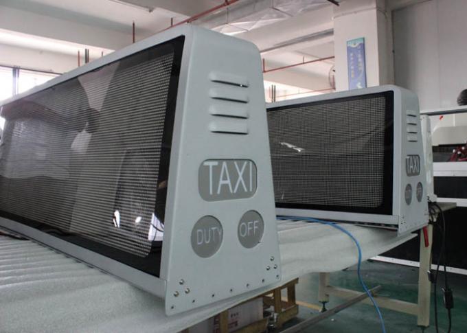 P5 doublent l'écran de visualisation mené par dessus dégrossi de taxi, panneau mené de signe pour le taxi/voiture avec 3G/Wifi sans fil