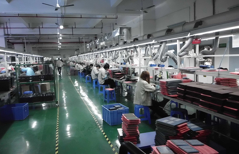 SHENZHEN YUCHIP LIGHTING CO., LTD ligne de production du fabricant